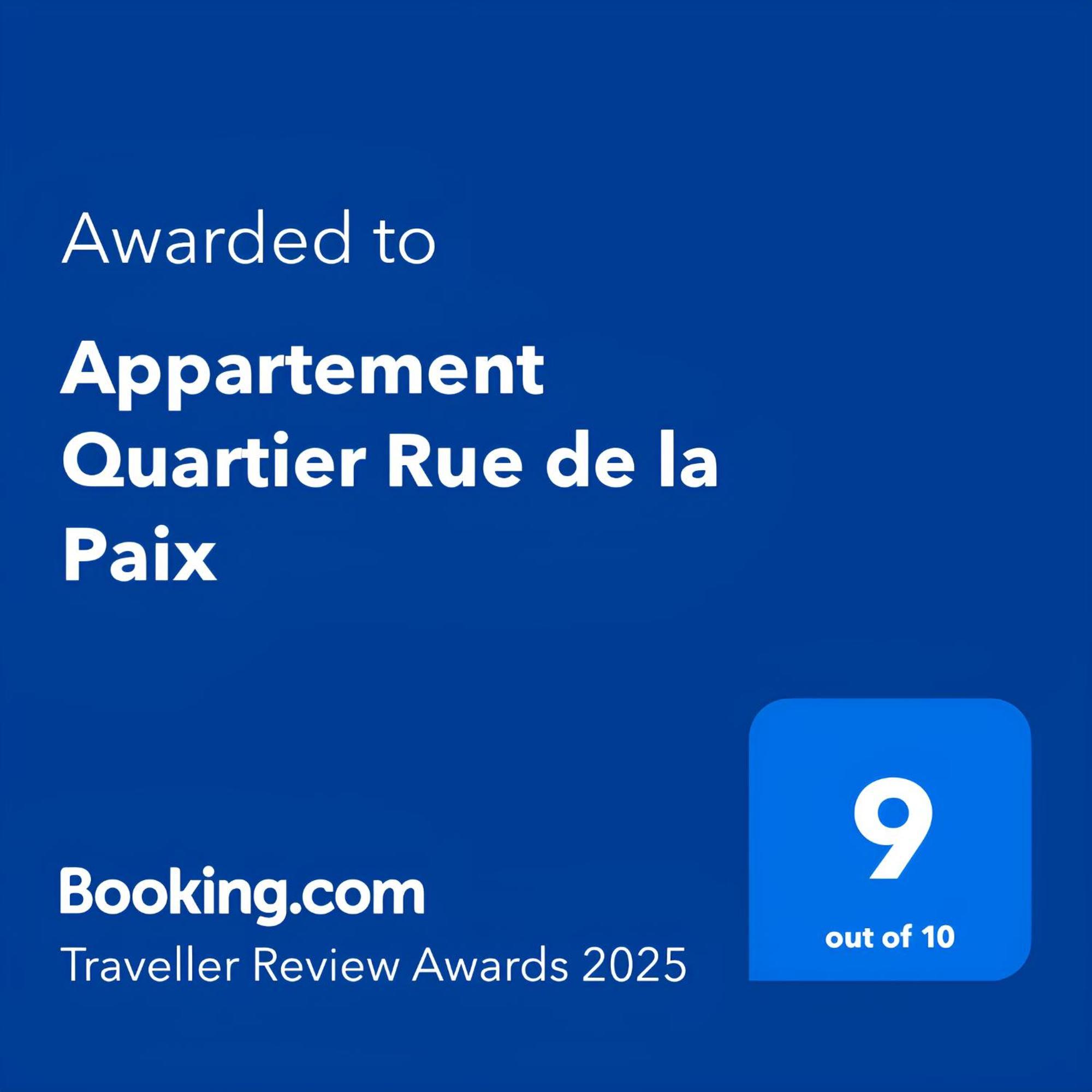 Appartement Quartier Rue De La Paix Free Netflix Párizs Kültér fotó